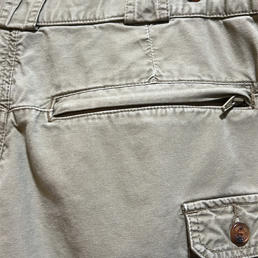 Cabelas army green pants /zip off shorts men’s - Picture 9 of 10